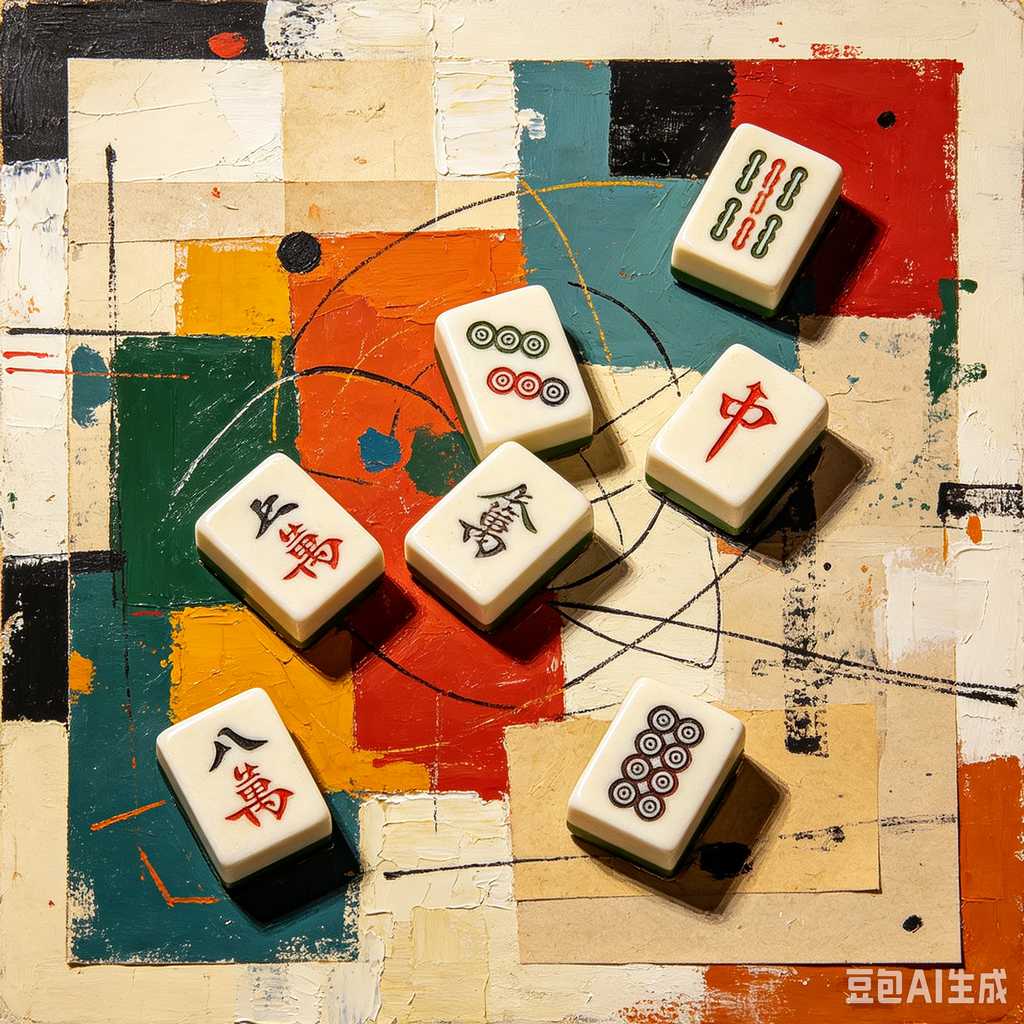 lightweight mahjong tile set